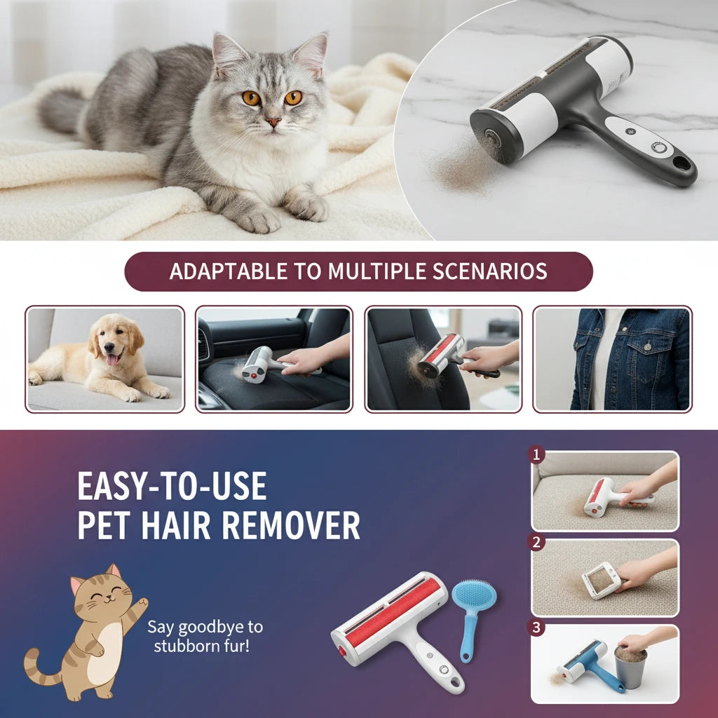 Your New Best Friend - The Ultimate Pet Hair Roller